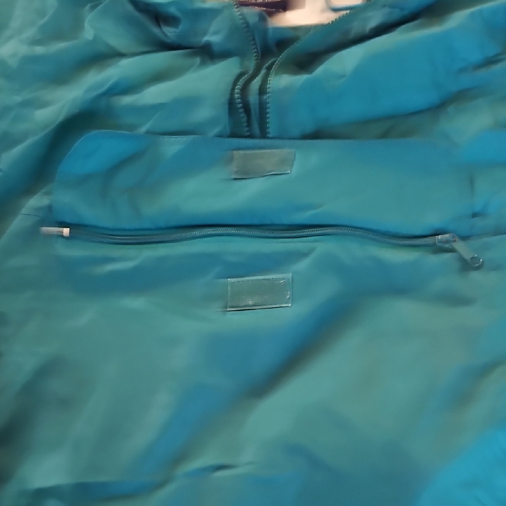 Lands' End Turquoise Packable Jacket - image 4